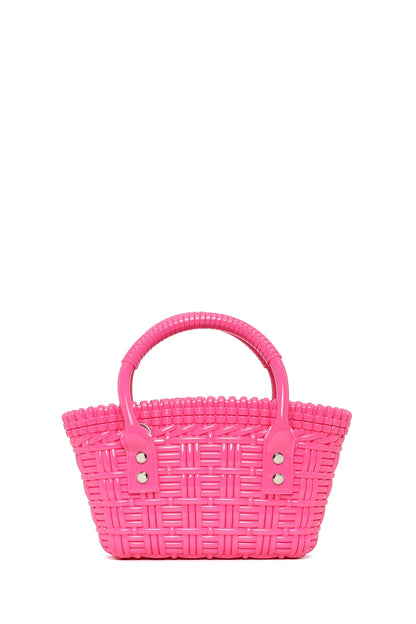 Kadın Pembe Uzun Askılı Mini Jelly Kol Çantası