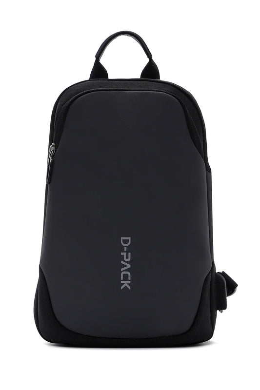 D-pack Erkek Gri Teknolojik Kumaş Çapraz Çanta