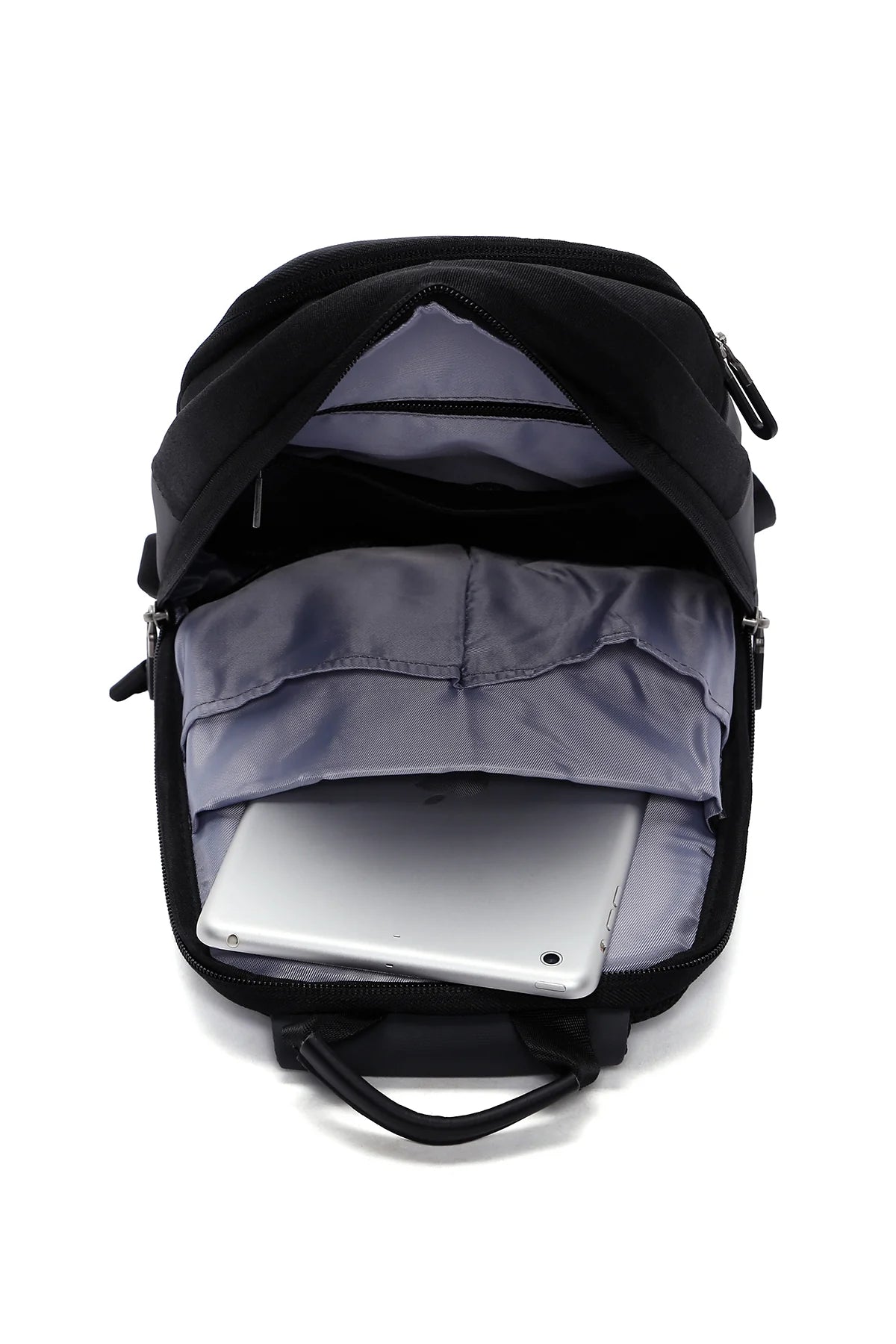 D-pack Erkek Gri Teknolojik Kumaş Çapraz Çanta