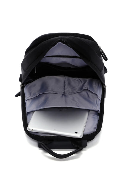 D-pack Erkek Gri Teknolojik Kumaş Çapraz Çanta