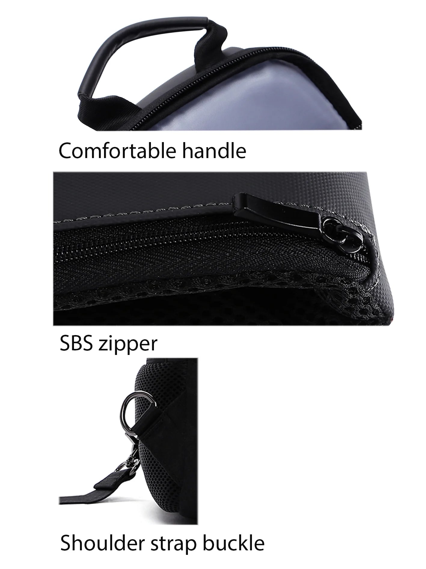 D-pack Erkek Gri Teknolojik Kumaş Çapraz Çanta