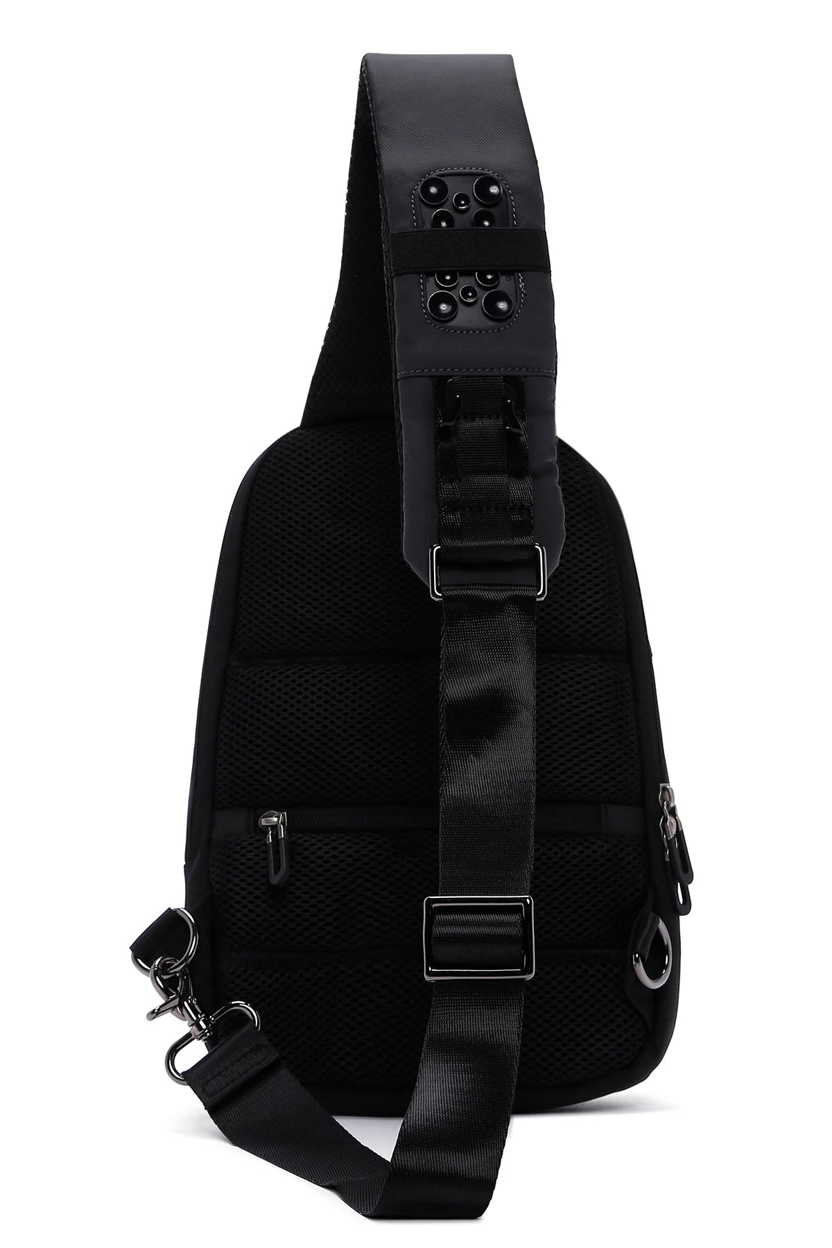D-pack Erkek Gri Teknolojik Kumaş Çapraz Çanta