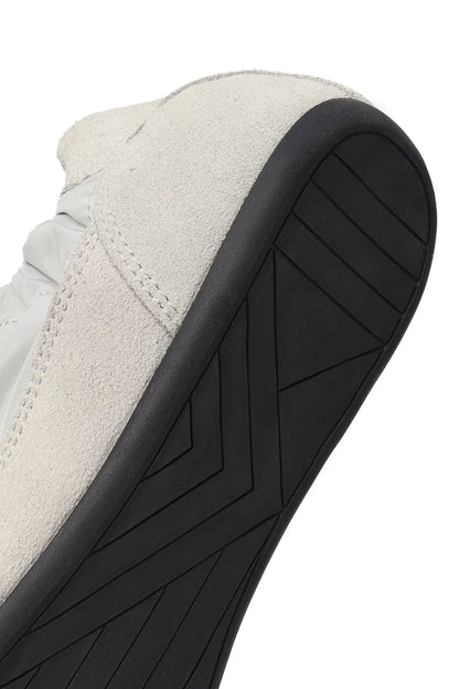Kadın Gri Bağcıklı Deri Sneaker