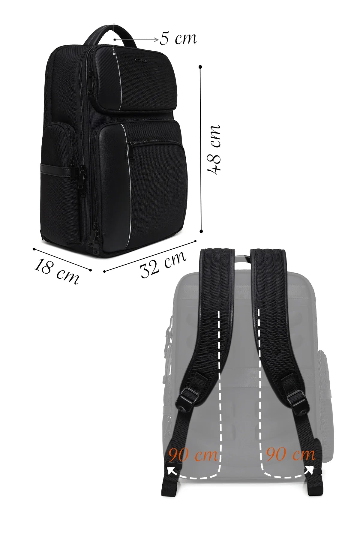 D-pack Erkek Siyah Sırt Çantası