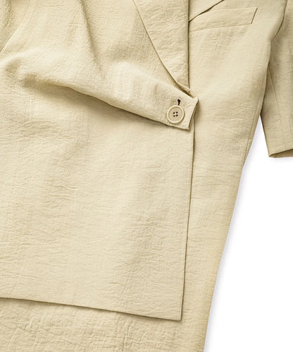 Haki Asimetrik Kruvaze Blazer Is1260106032176 | Ipekyol