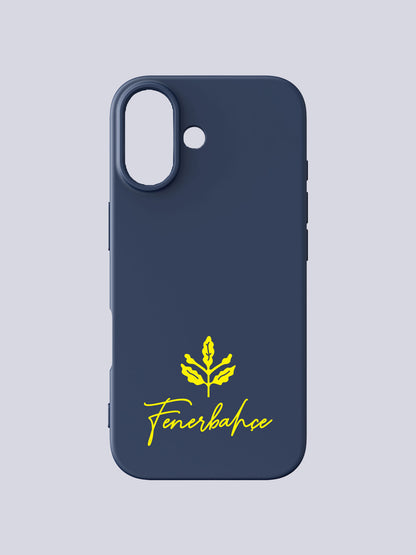 Fenerbahçe Lacivert Palamut Silikon Telefon Kılıfı