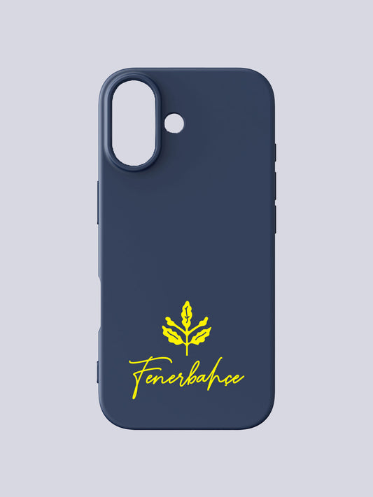 Fenerbahçe Lacivert Palamut Silikon Telefon Kılıfı