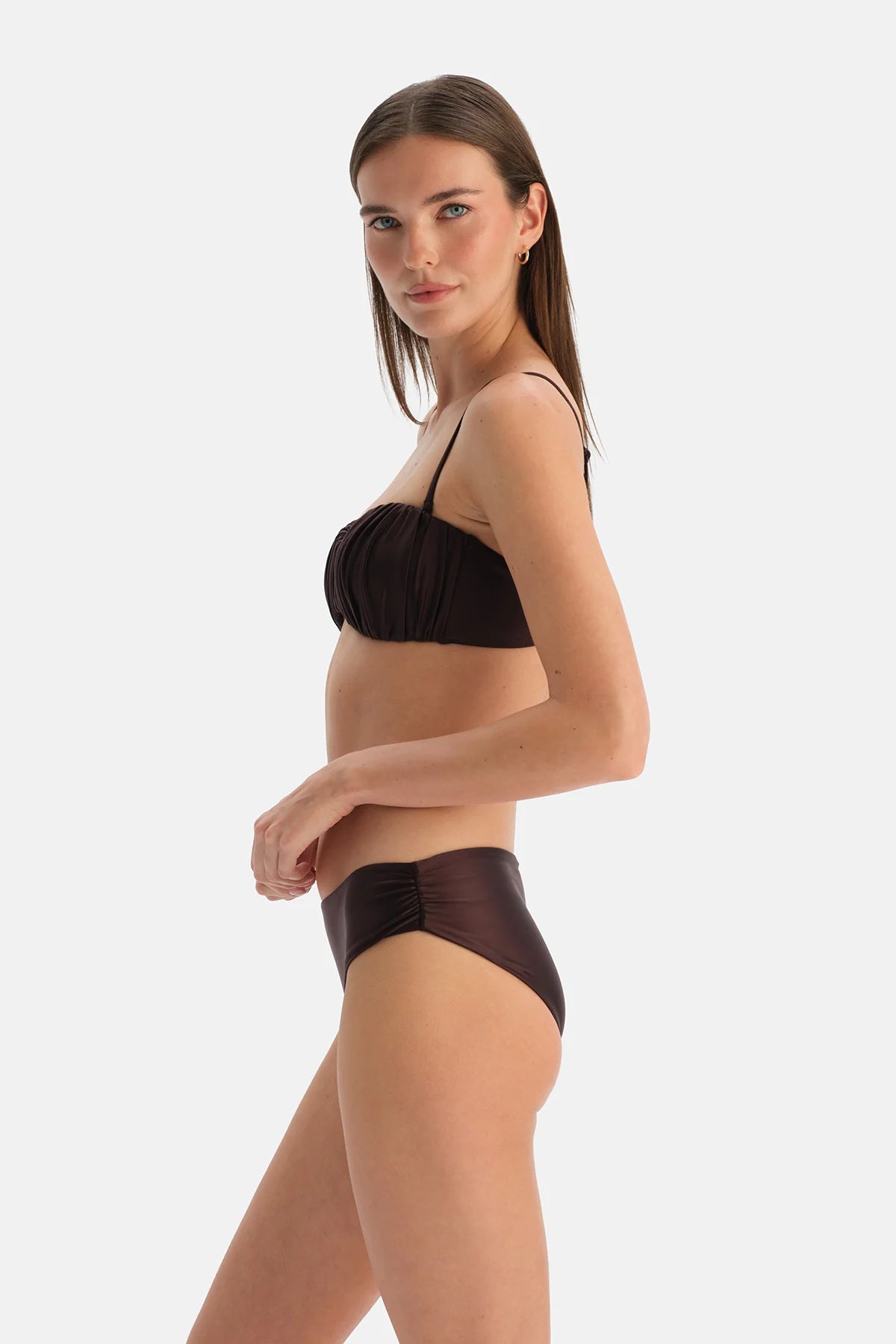 Straplez Bikini Üst