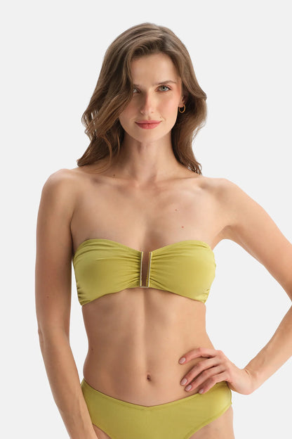 Straplez Bikini Üst