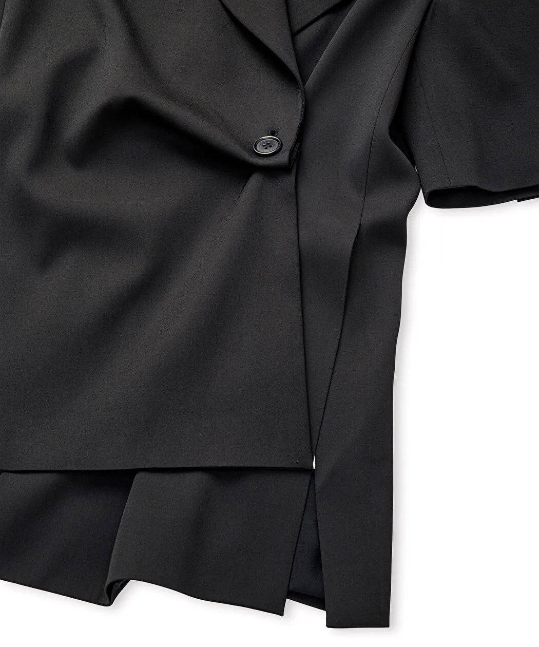 Siyah Vatkalı Asimetrik Blazer Is1260005099001 | Ipekyol