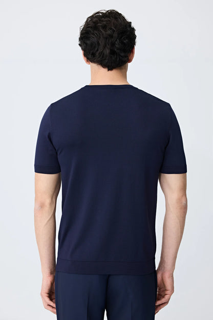 Tween Lacivert Yazlık Rayon Triko Kazak