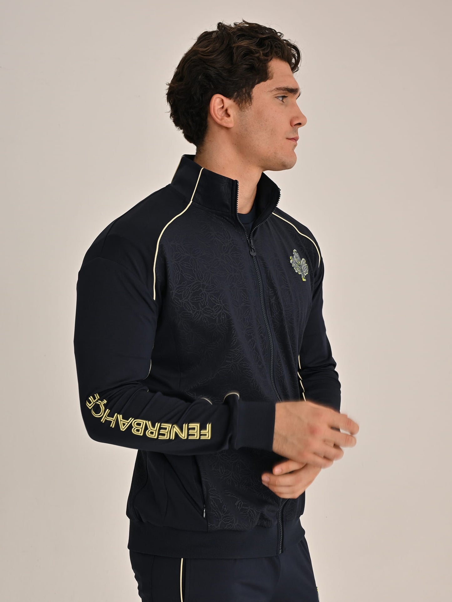 Fenerbahçe Lacivert Tribün Recycled Erkek Oversize Sweatshirt