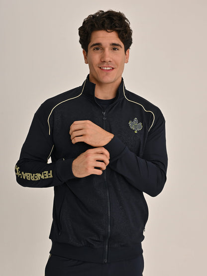 Fenerbahçe Lacivert Tribün Recycled Erkek Oversize Sweatshirt