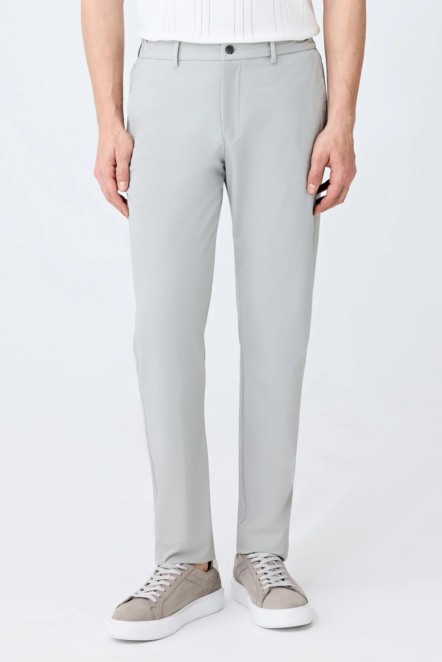 Tween Relaxed Fit (pilesiz) Taş Düz Kumaş Pantolon