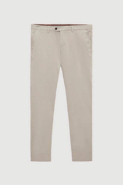 Damat Slim Fit Taş Gabardin Chino Pantolon
