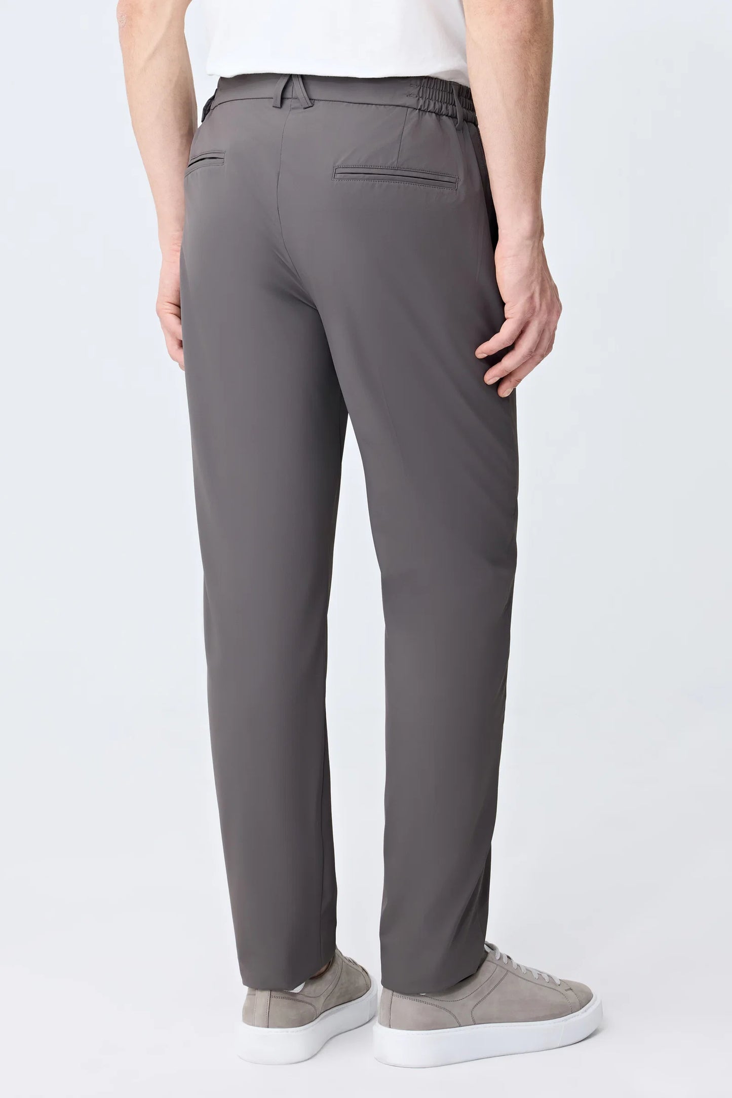 Tween Relaxed Fit (pilesiz) Vizon Düz Kumaş Pantolon