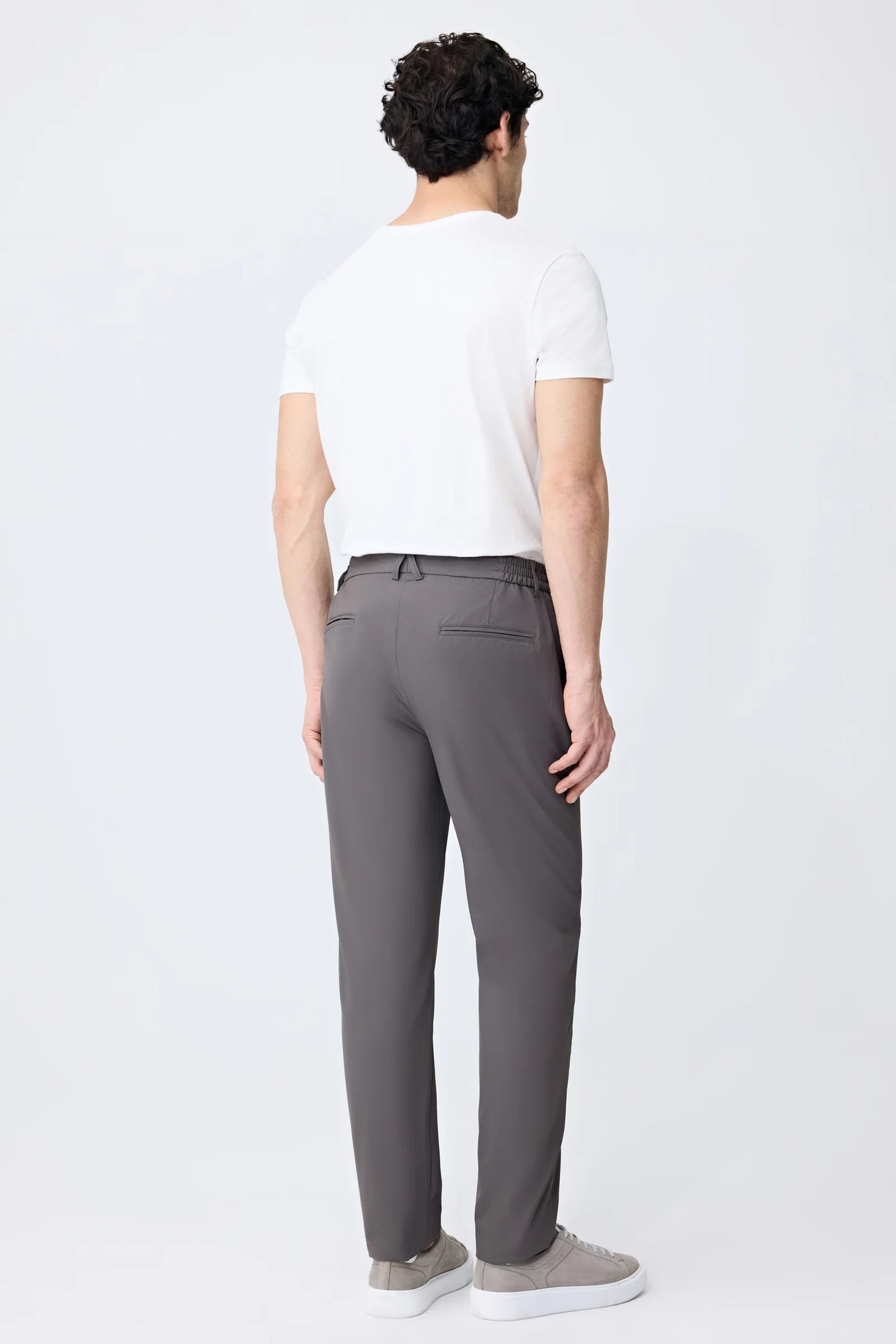 Tween Relaxed Fit (pilesiz) Vizon Düz Kumaş Pantolon