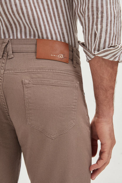 Damat Slim Fit Vizon Chino Pantolon
