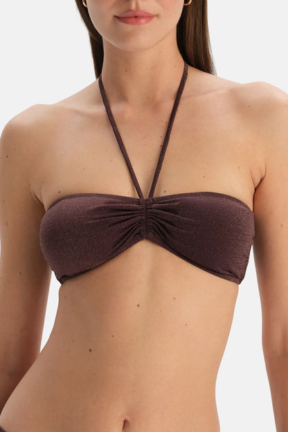 Straplez Bikini Üst