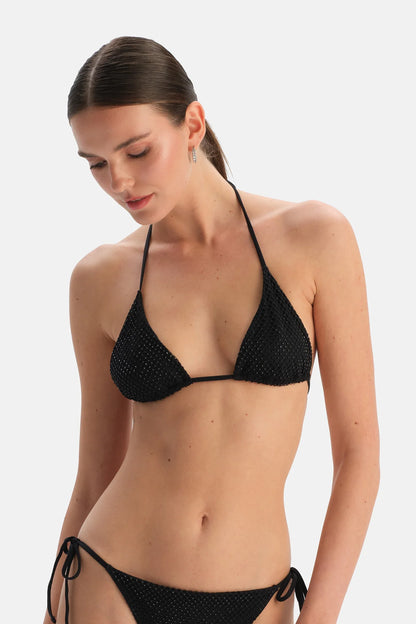 Üçgen Küçük Bikini Üst