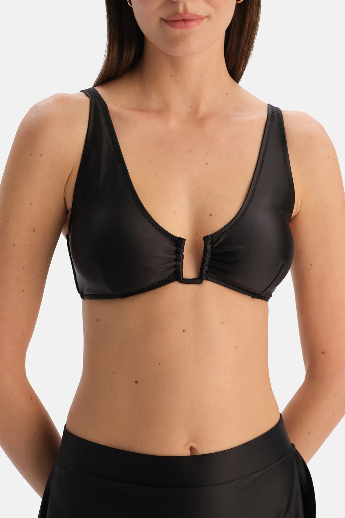 Üçgen Geniş Bikini Üst