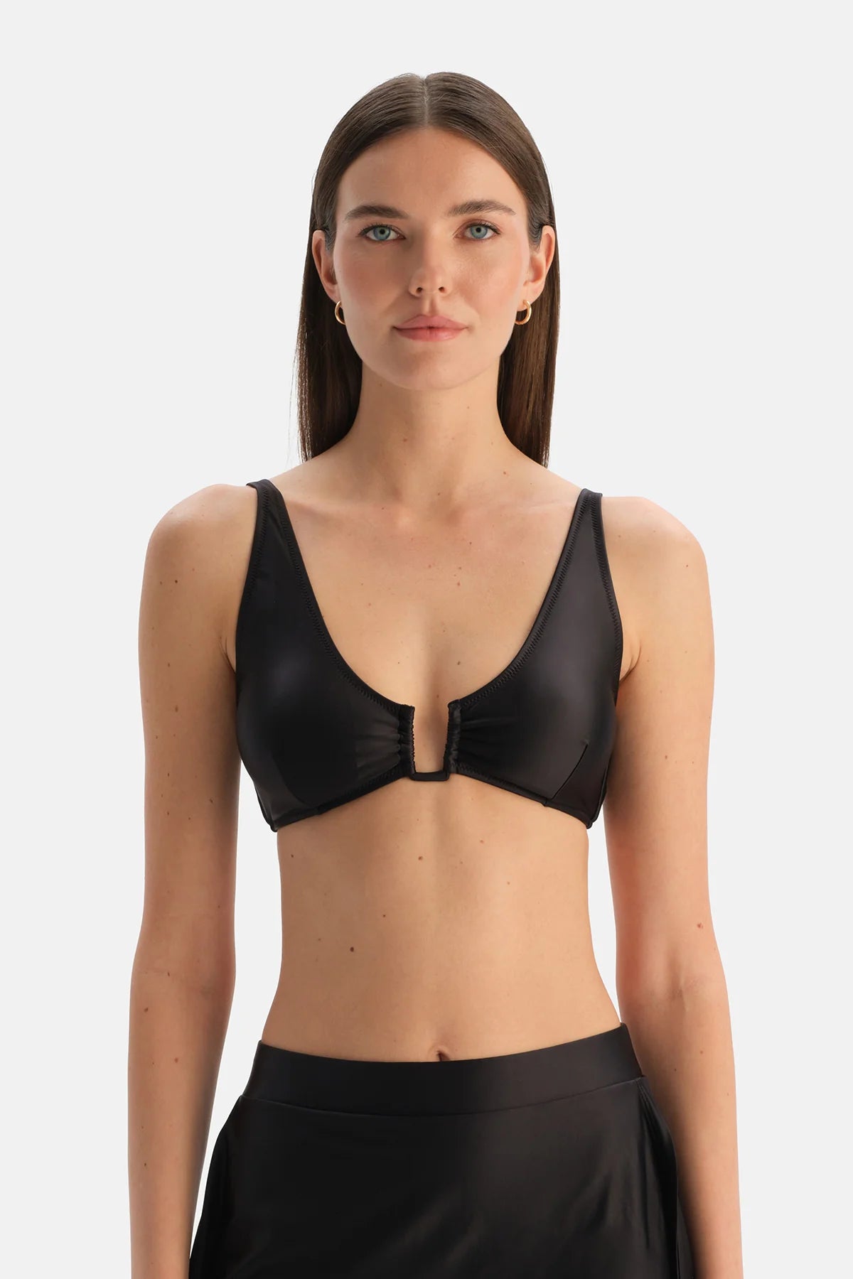 Üçgen Geniş Bikini Üst