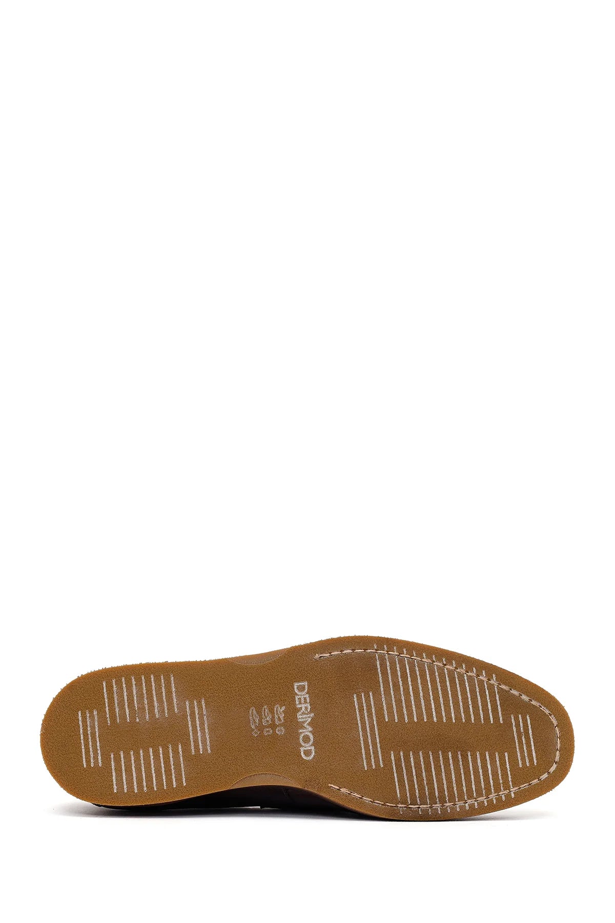 Erkek Kahverengi Deri Klasik Loafer