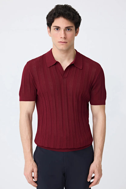 Tween Slim Fit Kiremit Triko