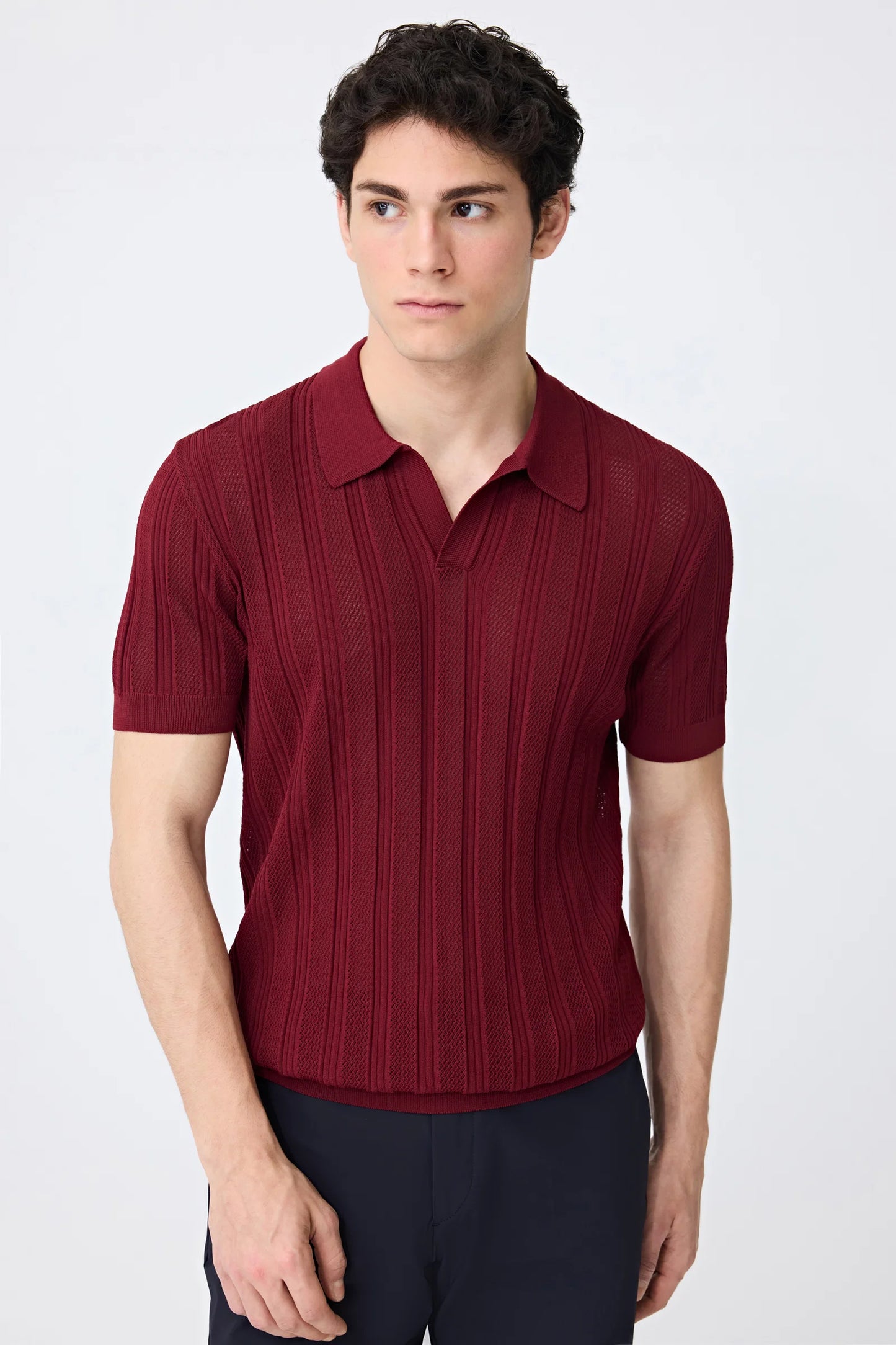 Tween Slim Fit Kiremit Triko