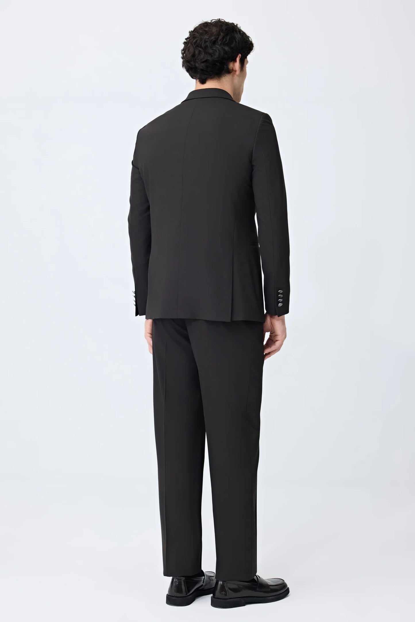 Tween Slim Fit Kahverengi Düz Takim Elbise
