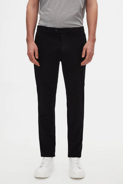 Damat Slim Fit Siyah Gabardin Chino Pantolon