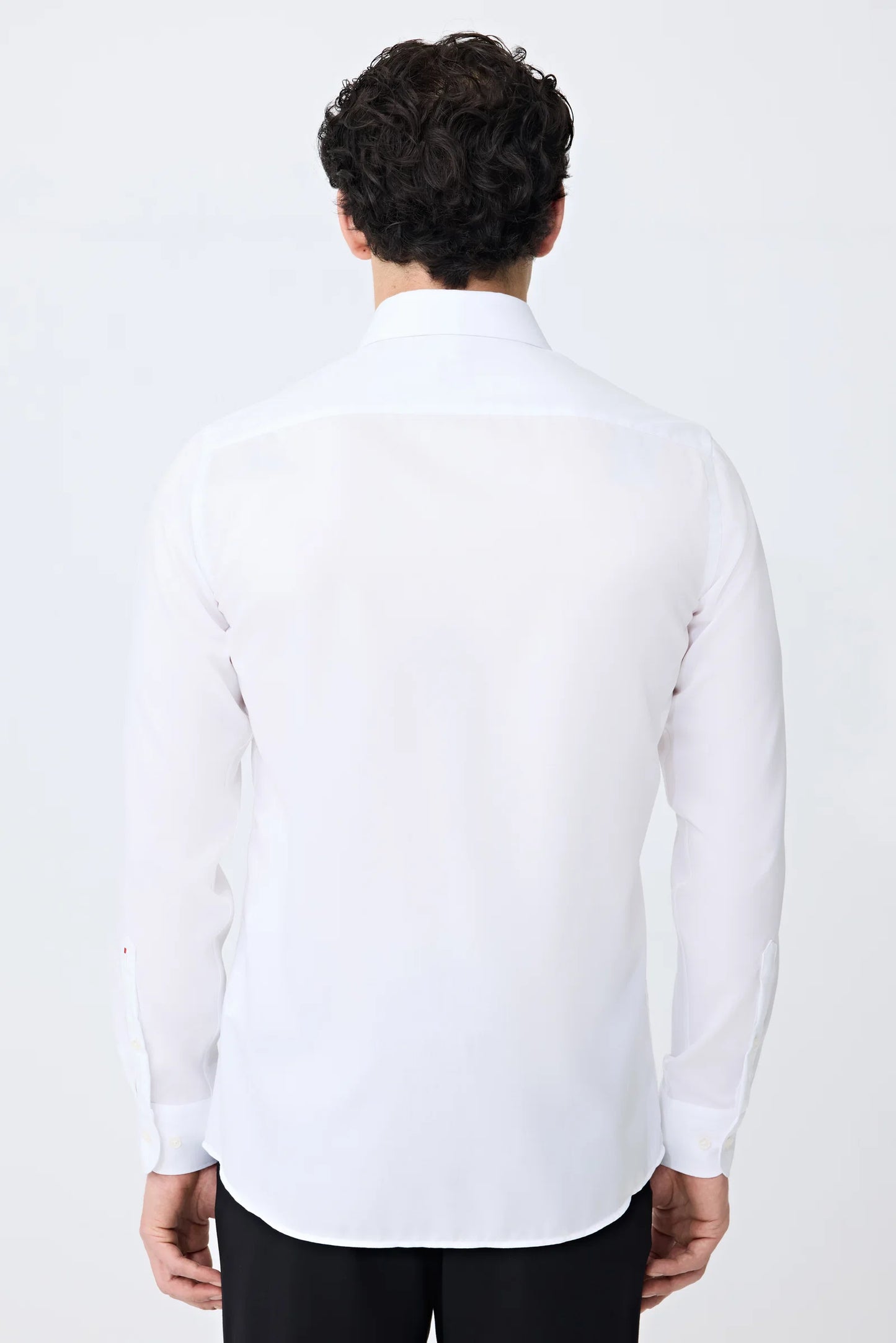 Tween Slim Fit Beyaz Düz Gömlek