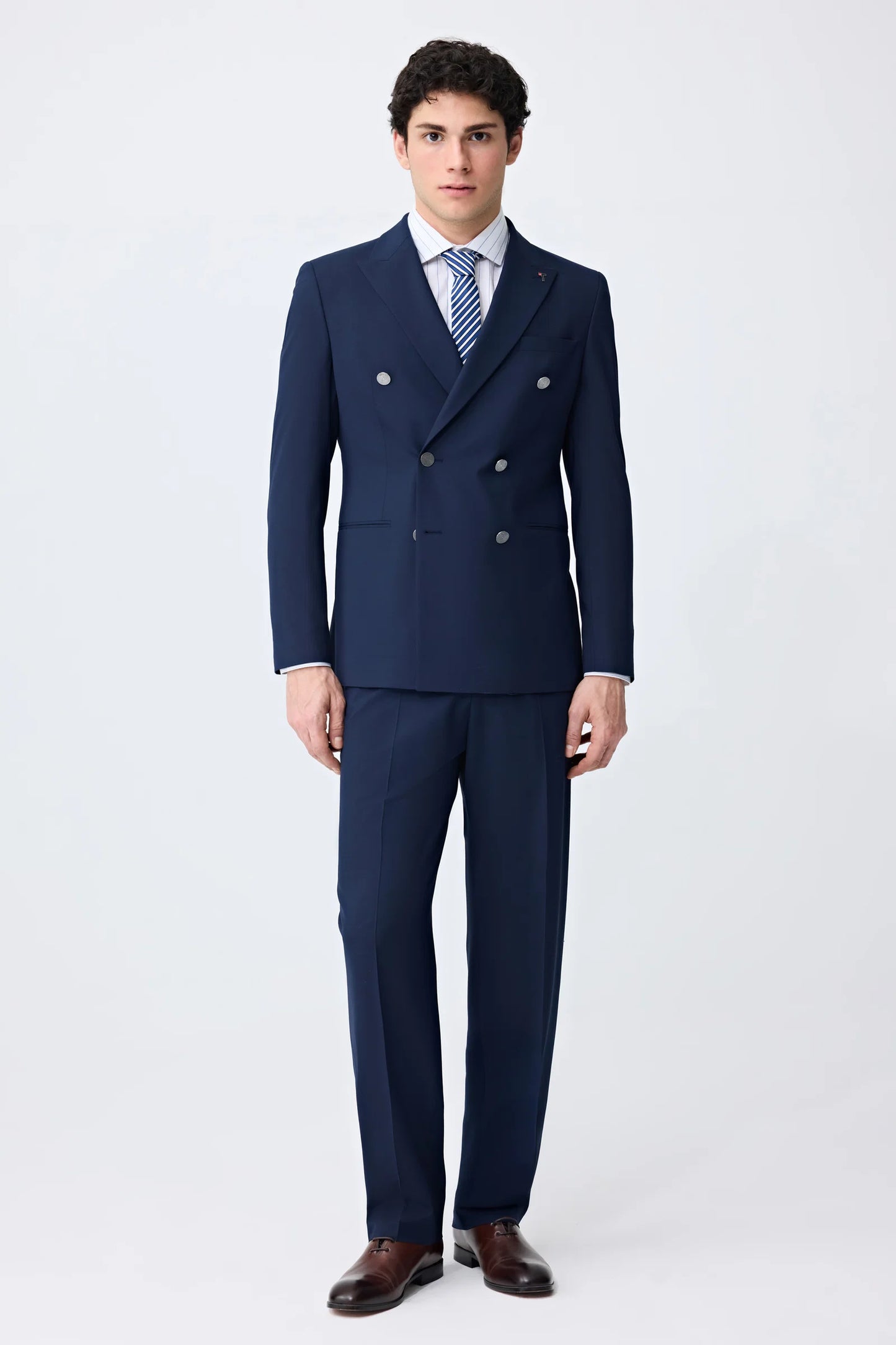Tween Slim Fit Lacivert Düz Takim Elbise