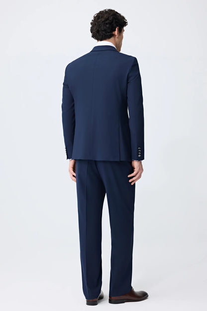 Tween Slim Fit Lacivert Düz Takim Elbise