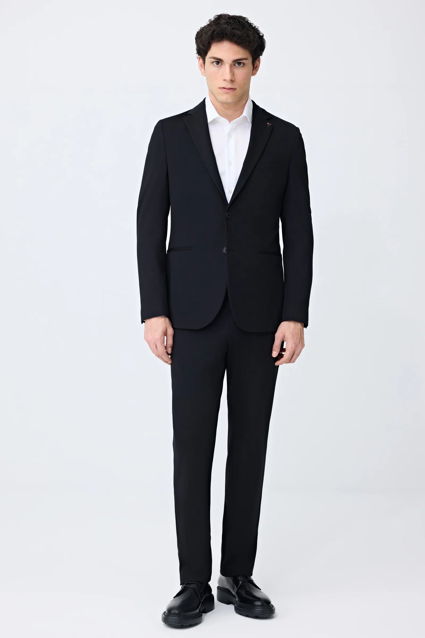 Tween Slim Fit Siyah Düz Takim Elbise