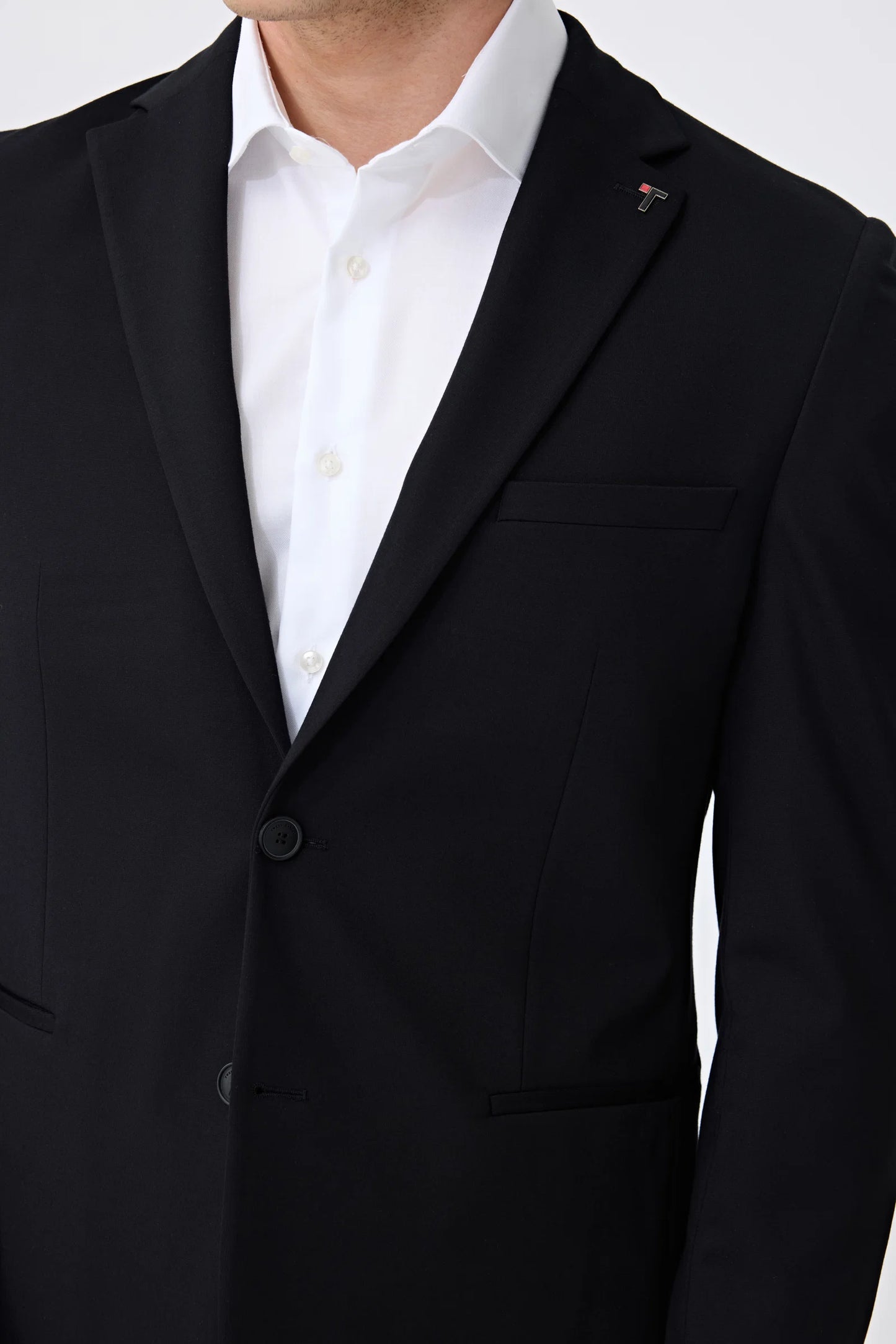 Tween Slim Fit Siyah Düz Takim Elbise