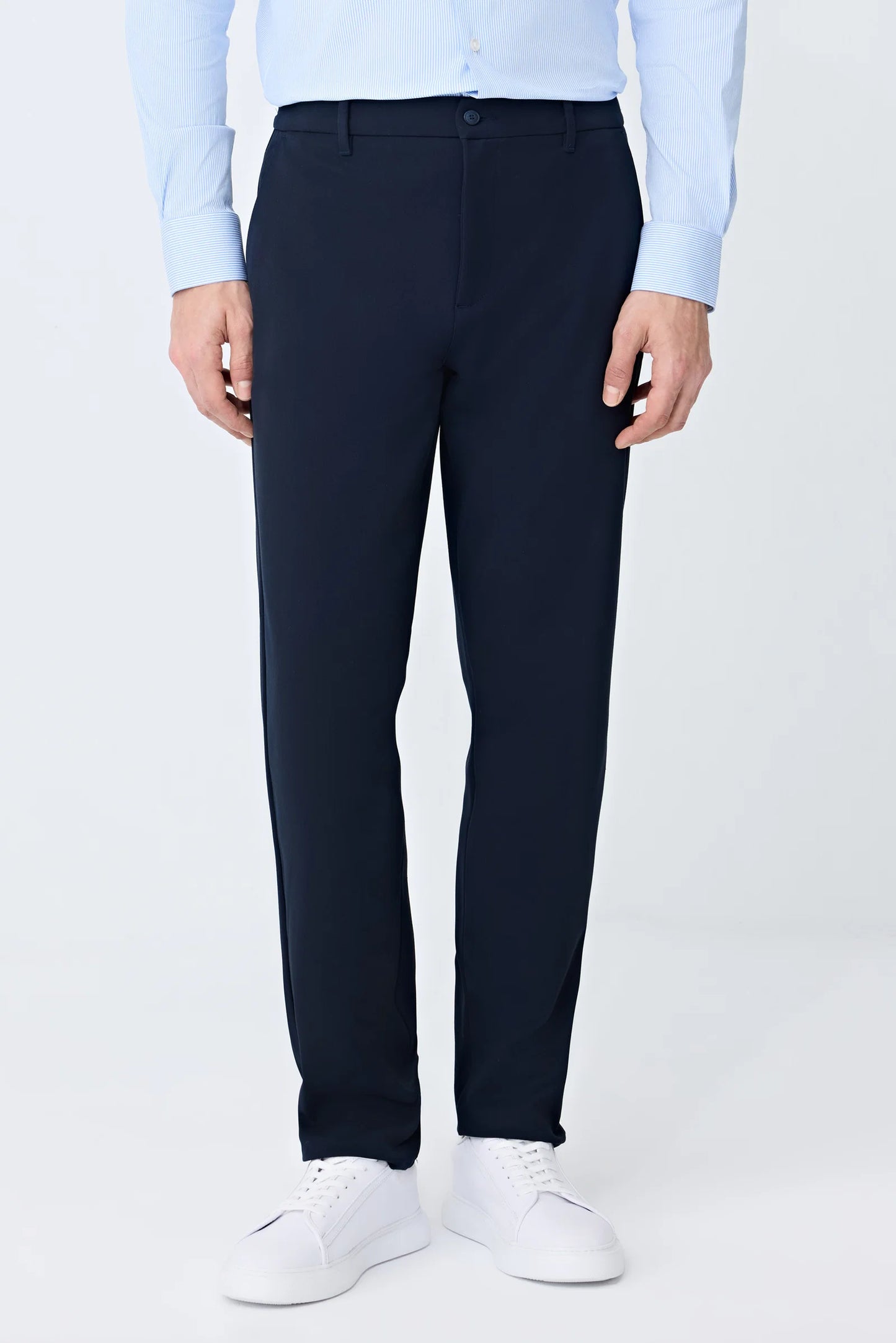 Tween Relaxed Fit (pilesiz) Lacivert Düz Jogger Pantolon