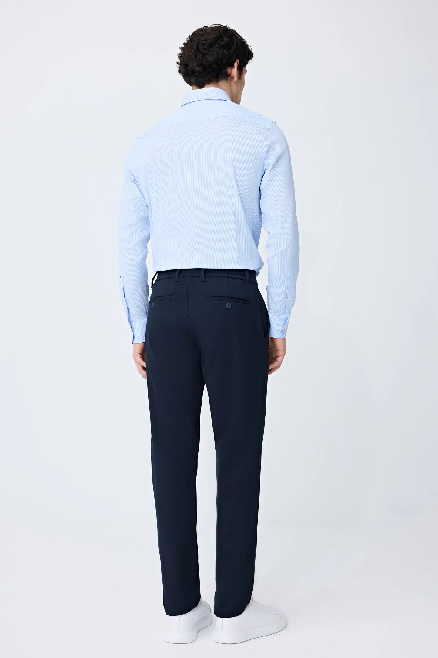 Tween Relaxed Fit (pilesiz) Lacivert Düz Jogger Pantolon