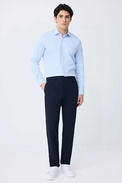Tween Relaxed Fit (pilesiz) Lacivert Düz Jogger Pantolon
