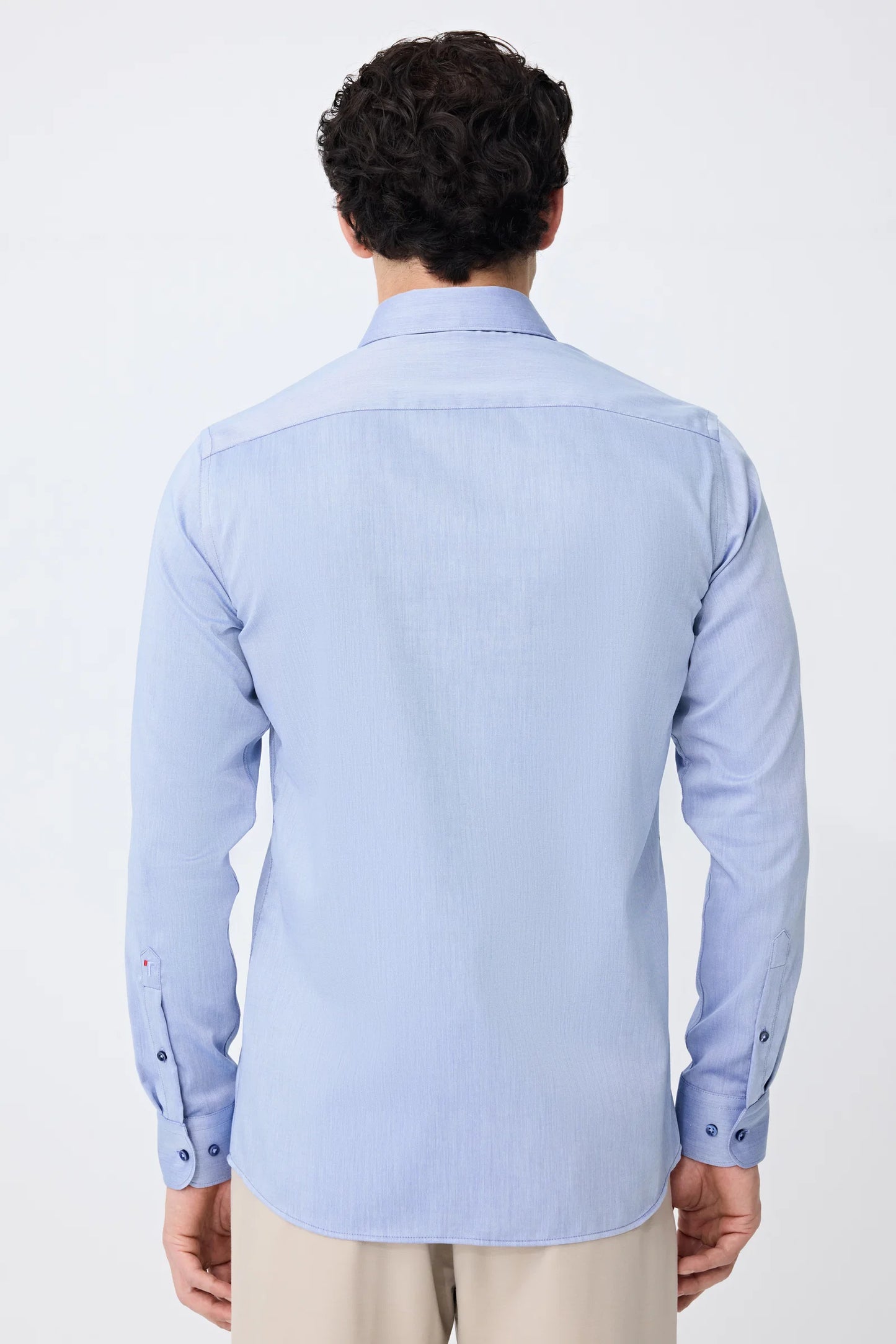 Tween Slim Fit Lacivert Düz Gömlek