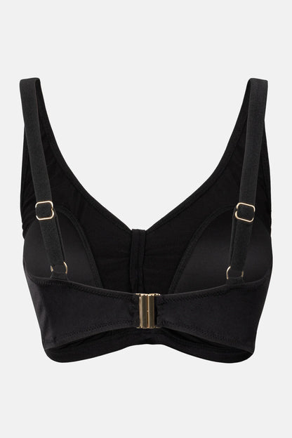 Siyah Korseli Toparlayıcı Bikini Üst