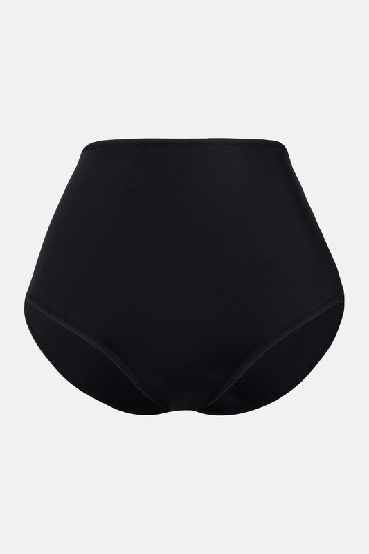 Siyah Yüksek Bel Bikini Alt