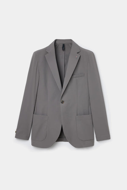 Tween Slim Fit Vizon Diyogonal Kumaş Ceket