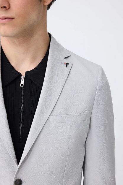 Tween Slim Fit Taş Armürlü Kumaş Ceket