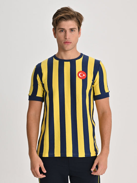 Fenerbahçe Retro Efsane Triko Çubuklu Forma 64/65