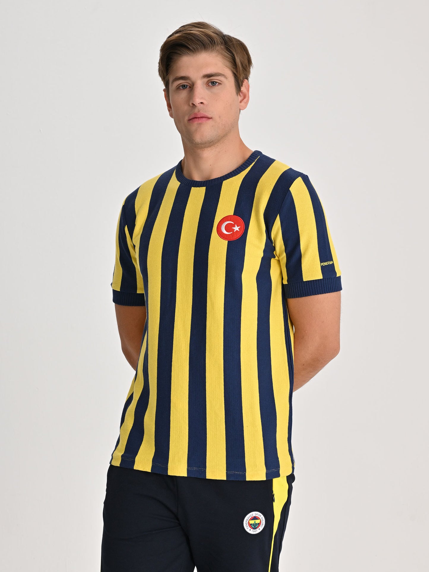Fenerbahçe Retro Efsane Triko Çubuklu Forma 64/65