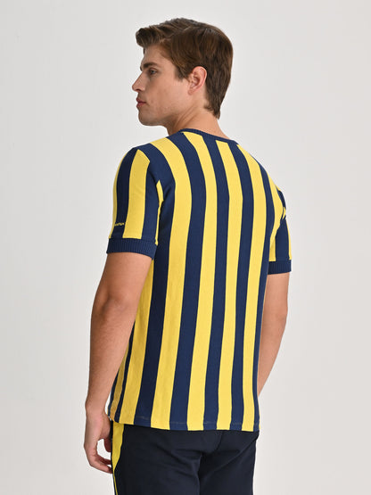 Fenerbahçe Retro Efsane Triko Çubuklu Forma 64/65