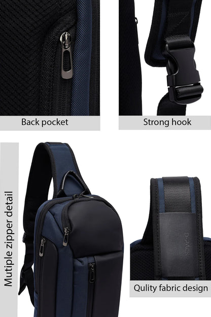 D-pack Erkek Lacivert Çapraz Çanta