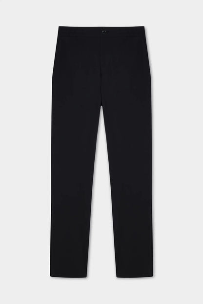 Damat Comfort Fit Siyah Düz Kumaş Pantolon