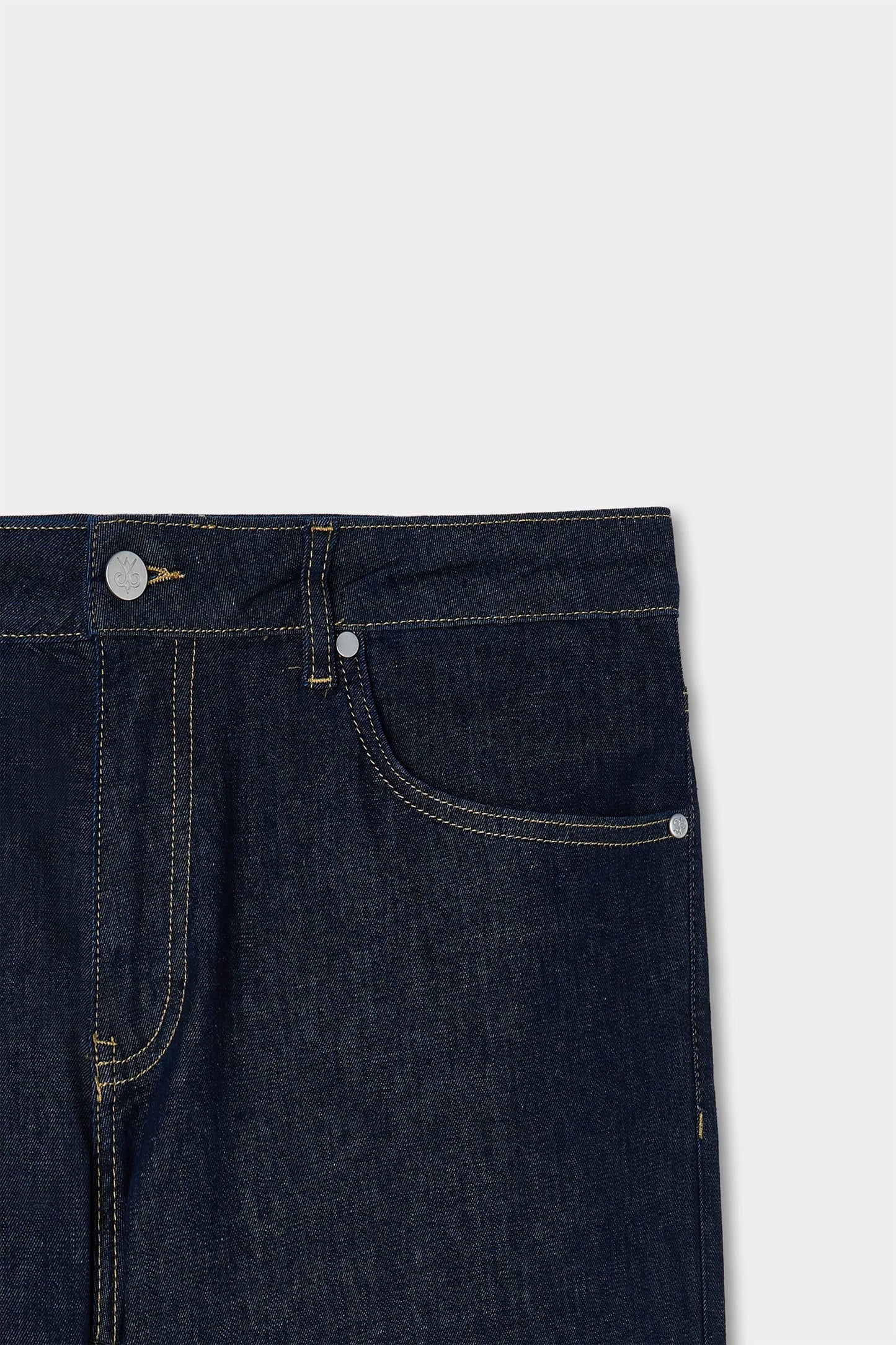 Damat Slim Fit Lacivert Denim Pantolon